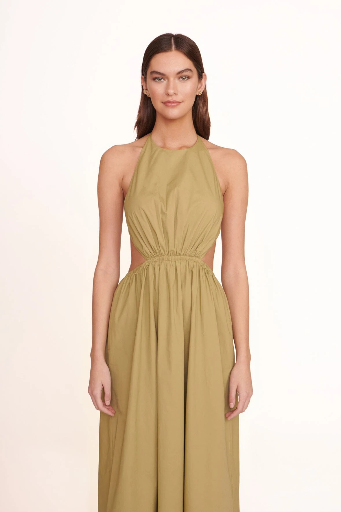 VANESSA DRESS | KHAKI 4 VANESSA DRESS | KHAKI - Image 4