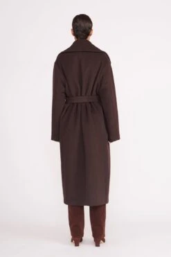CARVER COAT | DARK CHOCOLATE -Fashion Shop 035 230605 Staud Fall Ecom 01224 web