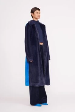 DUBOIS COAT | NAVY DIRECTOR BLUE -Fashion Shop 041 230605 Staud Fall Ecom 01392 web