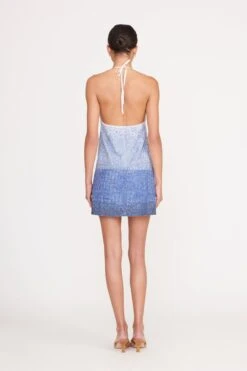 MAREN DRESS | SWIMMING DOLPHINS 7 MAREN DRESS | SWIMMING DOLPHINS -Fashion Shop 045 230516 Staud Fall Ecom 02386 web