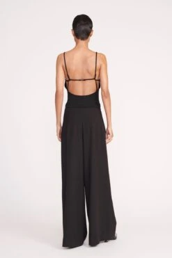 GEORGINA TOP | BLACK -Fashion Shop 177 GEORGINA TOP BLACK CALEB PANT 0658 web