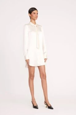 TABITHA DRESS | IVORY -Fashion Shop 273 TABITHA TUNIC IVORY BLACK 0207 web