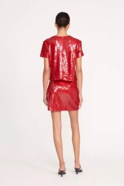 QUINCY TOP | POINSETTIA 9 QUINCY TOP | POINSETTIA -Fashion Shop 281 QUINCY TOP POINSETTIA 0374 web