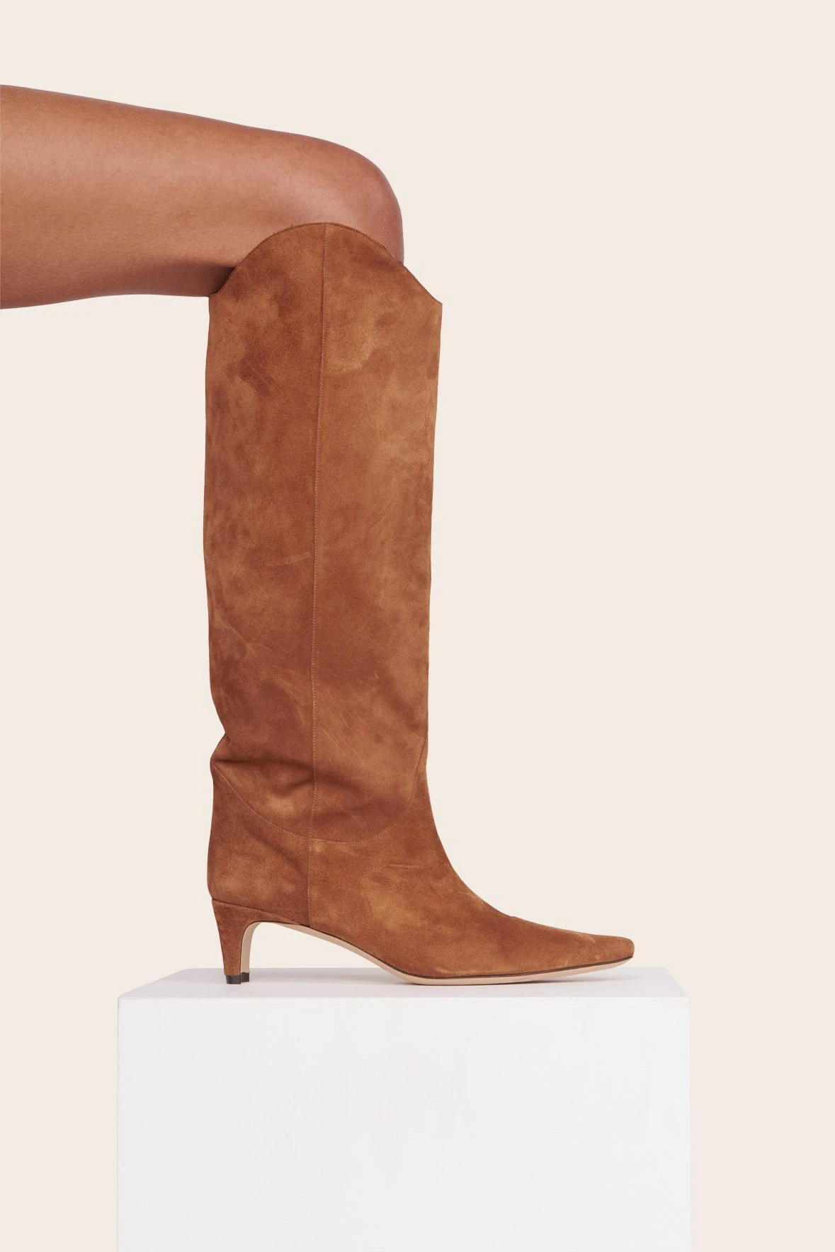 WESTERN WALLY BOOT | TAN SUEDE 2 WESTERN WALLY BOOT | TAN SUEDE - Image 2