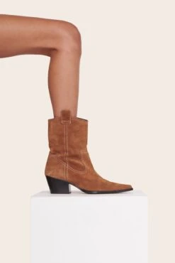 JUNE BOOT | TAN SUEDE -Fashion Shop 34 1313 TAN 00205 web