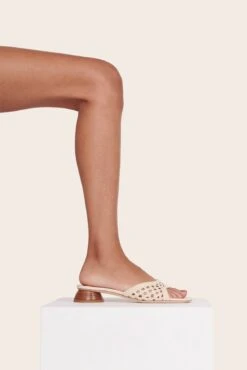 SIMONE CROCHET HEEL | CREAM -Fashion Shop 474 1325 CRM 00321 web