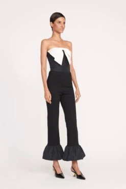 ATTICUS TOP | BLACK IVORY -Fashion Shop 81 ATTICUS TOP BLACK IVORY PRESLEY PANT BLACK 1091 web