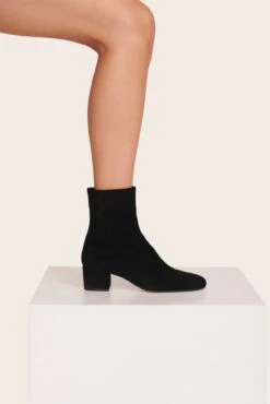 AIMEE SHORT BOOT | BLACK SUEDE 12 AIMEE SHORT BOOT | BLACK SUEDE -Fashion Shop Aimee Short Boot Black 004 web