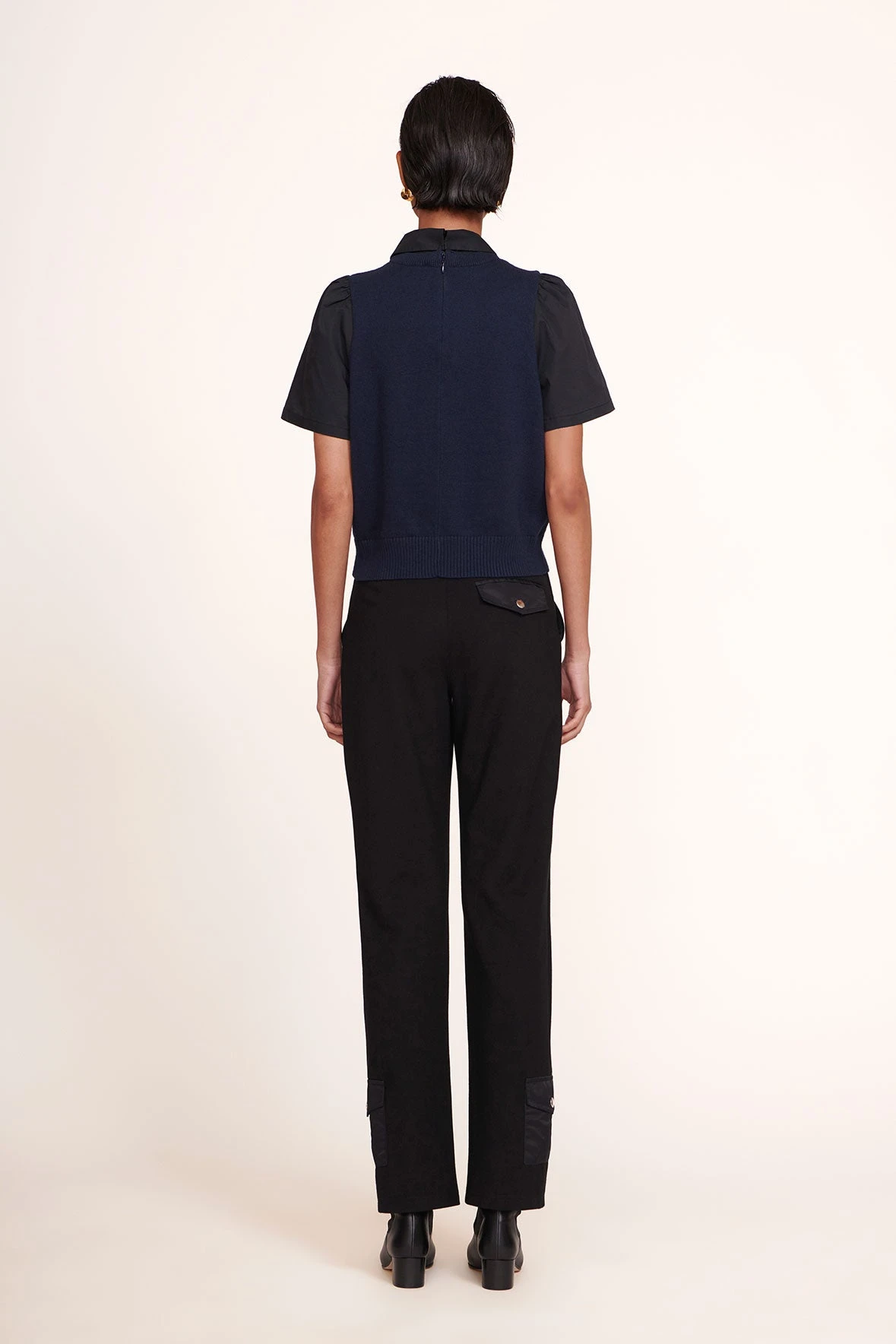 ARYA TOP | NAVY BLACK 5 ARYA TOP | NAVY BLACK - Image 5