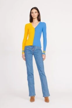 THE STAUD NFL CARGO SWEATER | LOS ANGELES CHARGERS -Fashion Shop CARGO SWEATER LOS ANGELES CHARGERS 0110 web