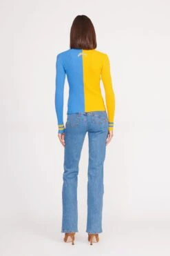 THE STAUD NFL CARGO SWEATER | LOS ANGELES CHARGERS -Fashion Shop CARGO SWEATER LOS ANGELES CHARGERS 0123 web