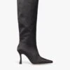 CAMI BOOT | BLACK SATIN