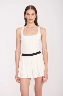 DOUBLES SKIRT | IVORY -Fashion Shop Doubles Skirt Ivory 017 01145 web