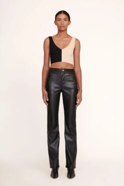 WALLY ANKLE BOOT | BLACK -Fashion Shop Hana Top Buff Black Chisel Pant Black 248 edit web