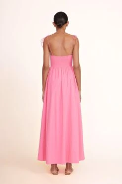 LAUREL CRYSTAL SANDAL | RHINESTONE CASHEW SUEDE 14 LAUREL CRYSTAL SANDAL | RHINESTONE CASHEW SUEDE -Fashion Shop Landry Dress Plumeria 02589 web 1