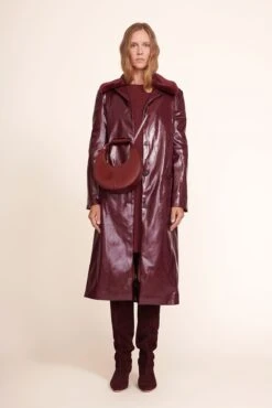 WALLY BOOT | PLUM SUEDE -Fashion Shop Marylebone Dress Merlot 001 edit web