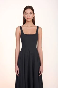 WELLS MAXI DRESS | BLACK -Fashion Shop Maxi Wells Dress Black 00480 web