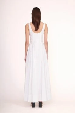 WELLS MAXI DRESS | WHITE 8 WELLS MAXI DRESS | WHITE -Fashion Shop Maxi Wells Dress White 00405 web