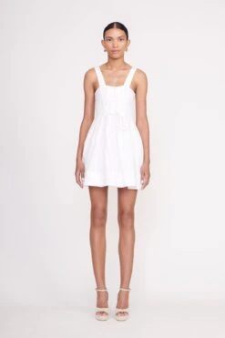 MINI SUTTON DRESS | WHITE
