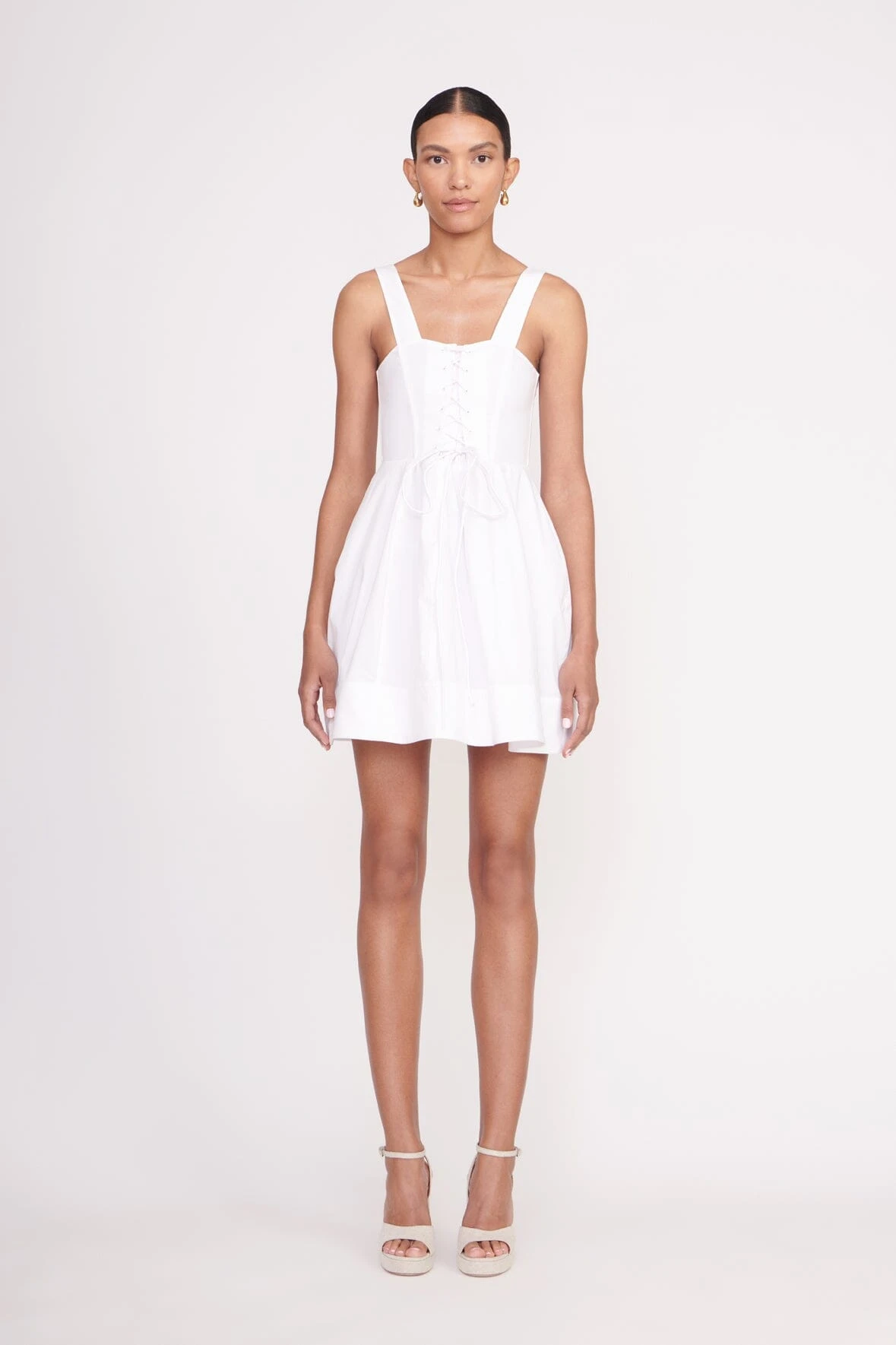 MINI SUTTON DRESS | WHITE 1 MINI SUTTON DRESS | WHITE
