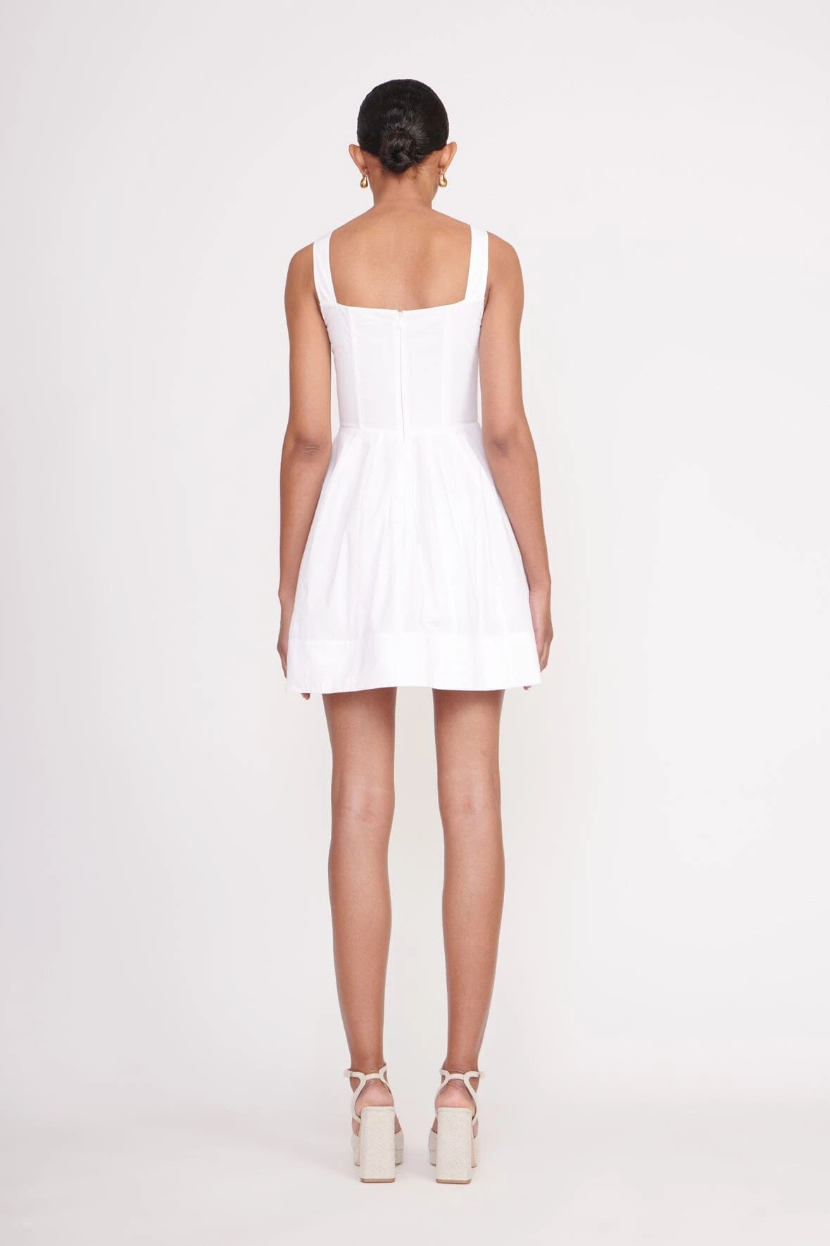 MINI SUTTON DRESS | WHITE 4 MINI SUTTON DRESS | WHITE - Image 4