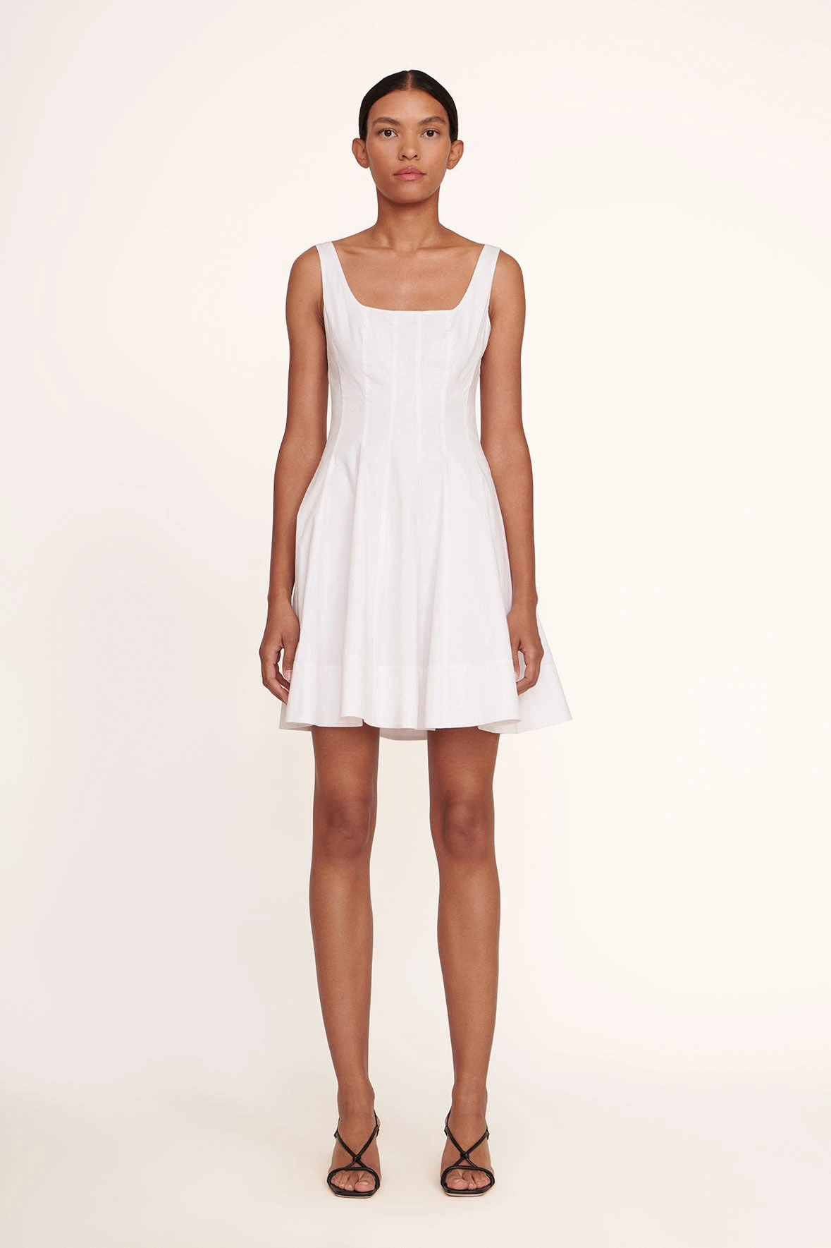 MINI WELLS DRESS | WHITE 1 MINI WELLS DRESS | WHITE