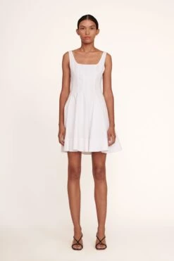 MINI WELLS DRESS | WHITE 9 MINI WELLS DRESS | WHITE -Fashion Shop Mini Wells Dress White 175 edit web