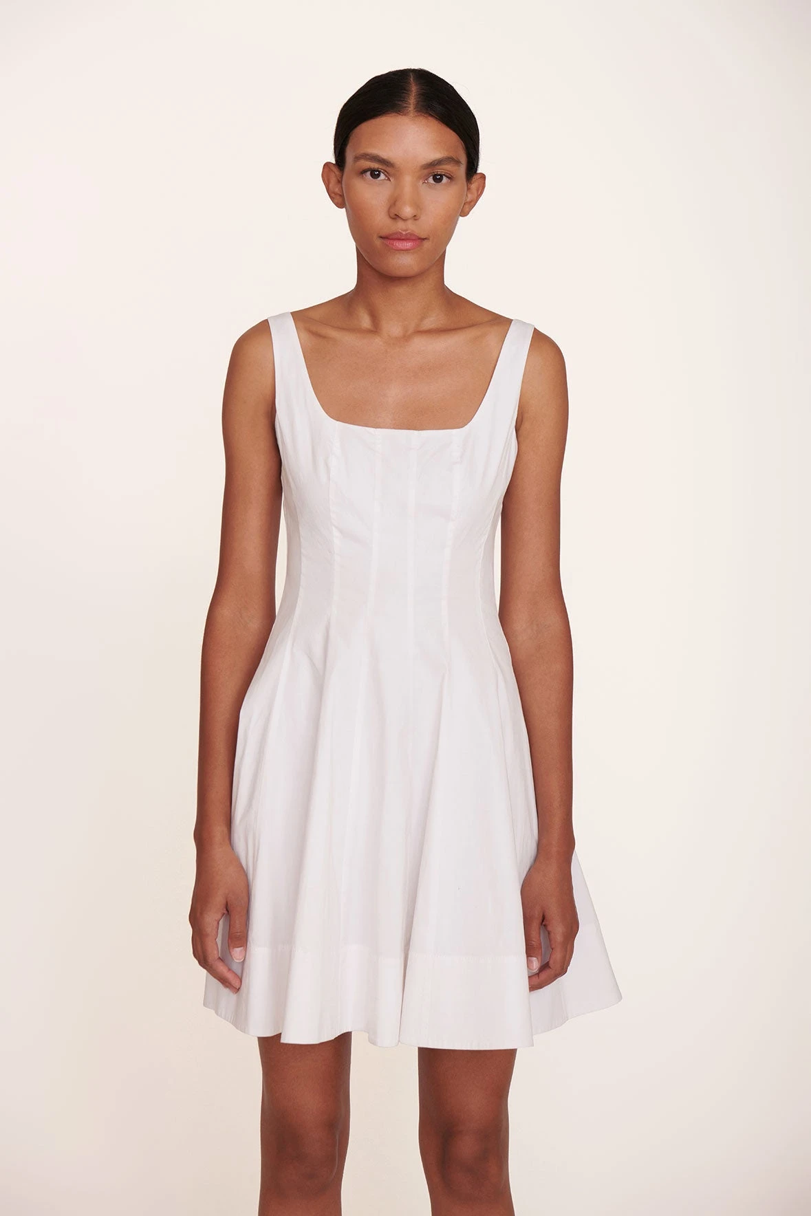 MINI WELLS DRESS | WHITE 5 MINI WELLS DRESS | WHITE - Image 5