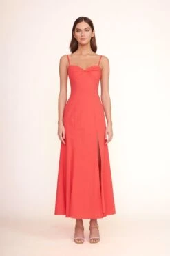 LAUREL CRYSTAL HEEL | RHINESTONE CASHEW SUEDE -Fashion Shop NATALY DRESS HIBISCUS 00361 web