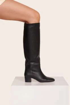 NANCY BOOT | BLACK 14 NANCY BOOT | BLACK -Fashion Shop Nancy Leather Boot Black 008 web