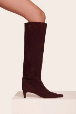 WALLY BOOT | PLUM SUEDE -Fashion Shop Palettes Dress Plum 064 web