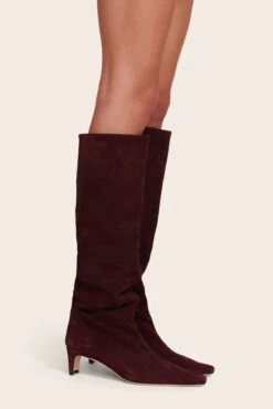 WALLY BOOT | PLUM SUEDE -Fashion Shop Palettes Dress Plum 069 web