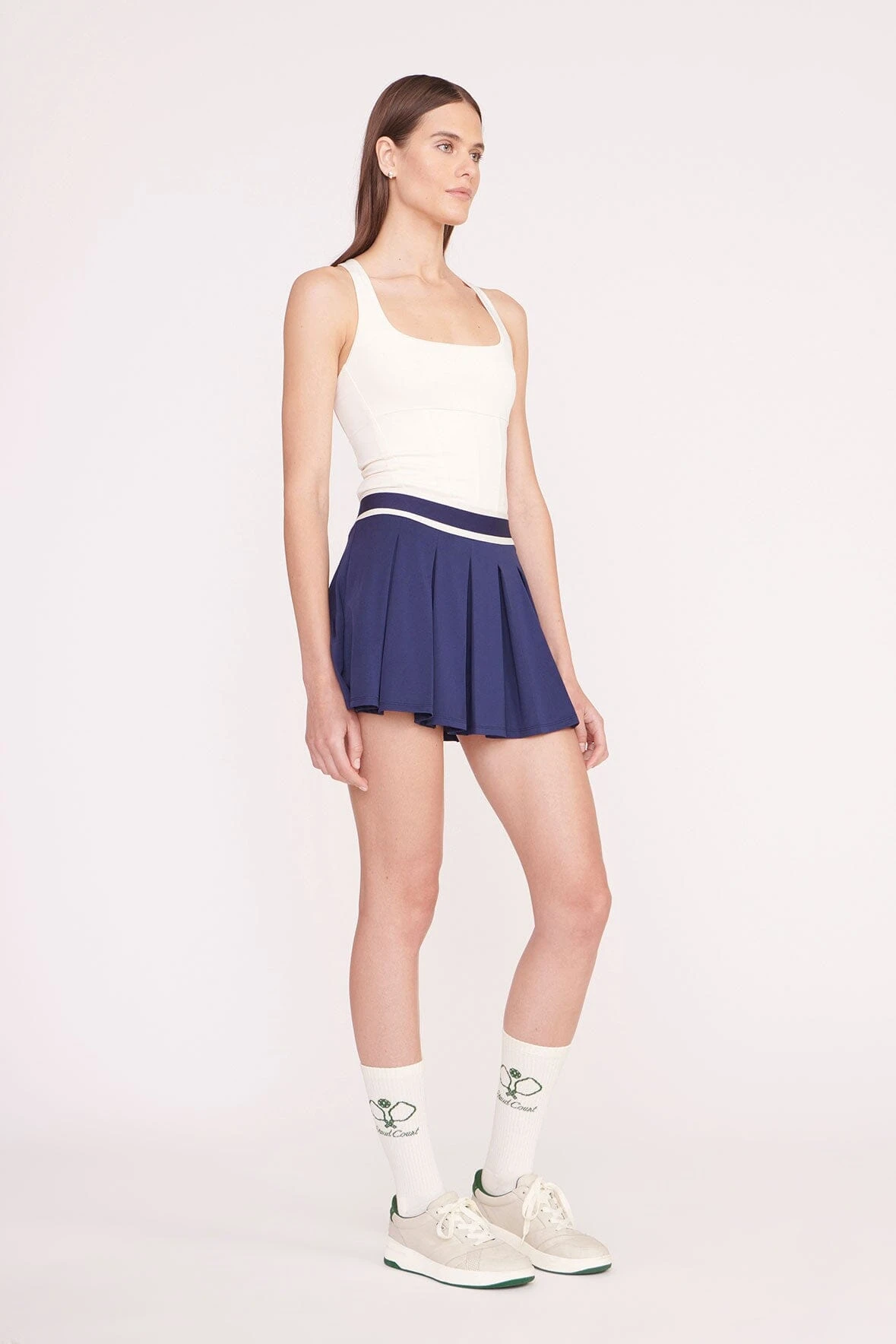 DOUBLES SKIRT | NAVY 2 DOUBLES SKIRT | NAVY - Image 2