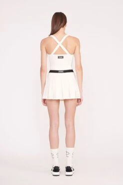 DOUBLES SKIRT | IVORY -Fashion Shop PickleBall 017 01133 edit web