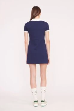 VOLLEY DRESS | NAVY IVORY -Fashion Shop PickleBall 023 01287 edit web