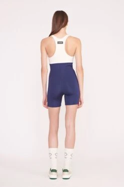 BOUNCE SHORT UNITARD | NAVY IVORY -Fashion Shop PickleBall 025 01370 edit web