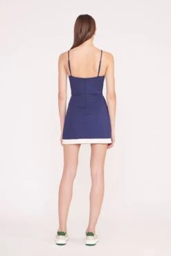 TOP SPIN DRESS | NAVY IVORY -Fashion Shop PickleBall 026 01402 edit web