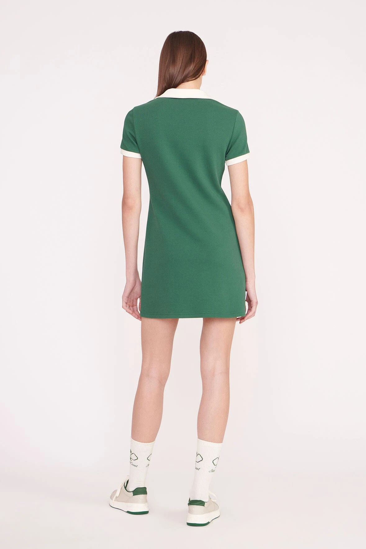 VOLLEY DRESS | COURT GREEN IVORY 4 VOLLEY DRESS | COURT GREEN IVORY - Image 4