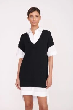 BRIDGET DRESS | BLACK WHITE 8 BRIDGET DRESS | BLACK WHITE -Fashion Shop Pre Fall 010 00291 web