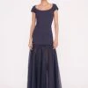 JOSEPH DRESS | NAVY