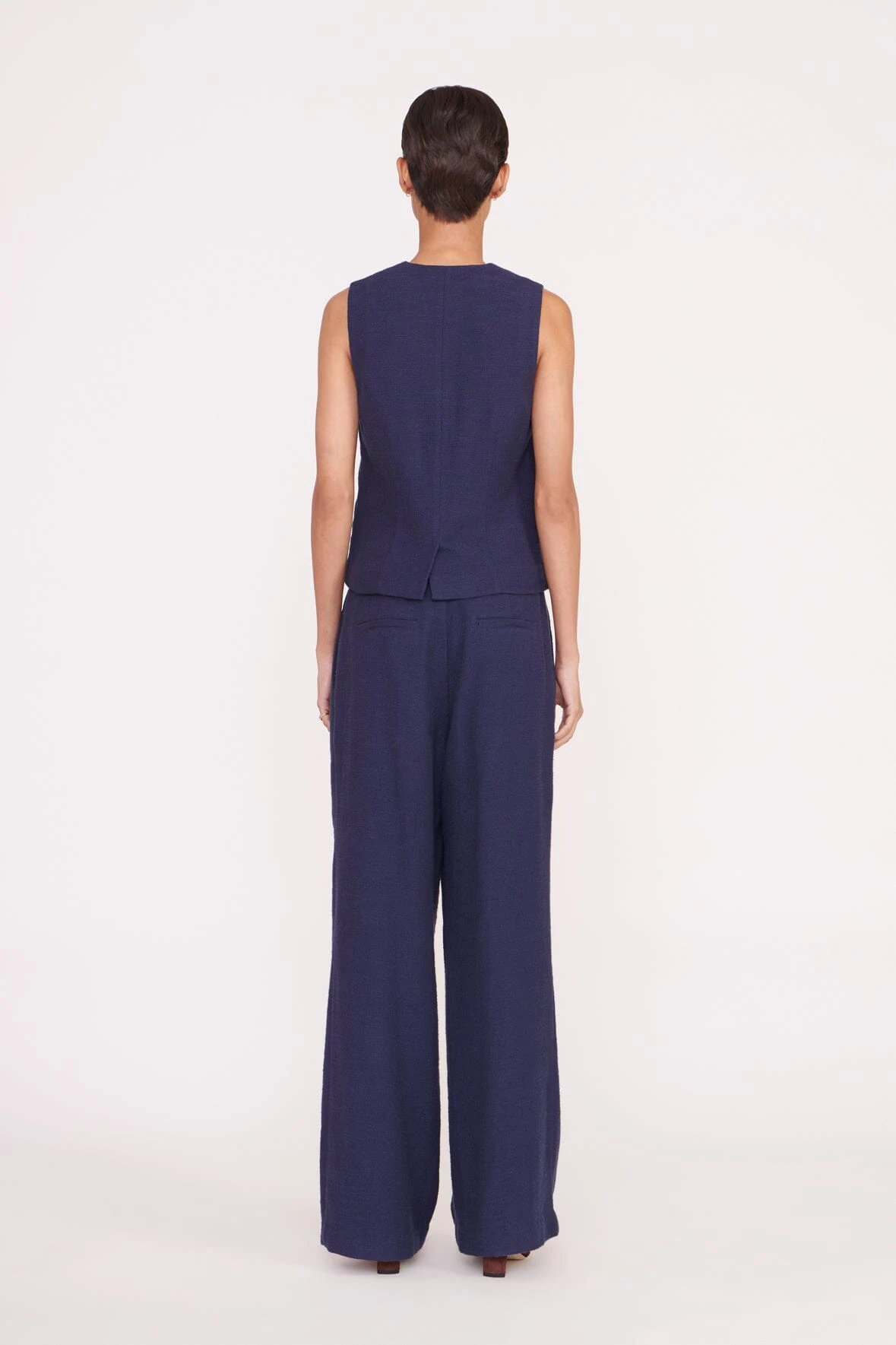 LUISA PANT | NAVY SUITING 3 LUISA PANT | NAVY SUITING - Image 3