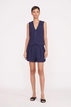 LUISA SHORT | NAVY SUITING