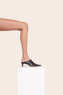 WALLY MULE | BLACK -Fashion Shop Pre Fall Shoes 01320 web