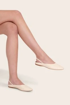 JANINE MULE | CREAM -Fashion Shop SHOES 01002 web