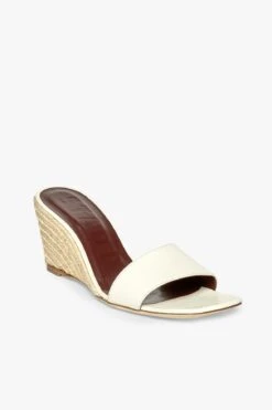 BILLIE ESPADRILLE WEDGE | NATURAL CREAM 9 BILLIE ESPADRILLE WEDGE | NATURAL CREAM -Fashion Shop STAUD BILLIE ESPADRILLE WEDGE NATURAL CREAM SPRING ECOM 22 8