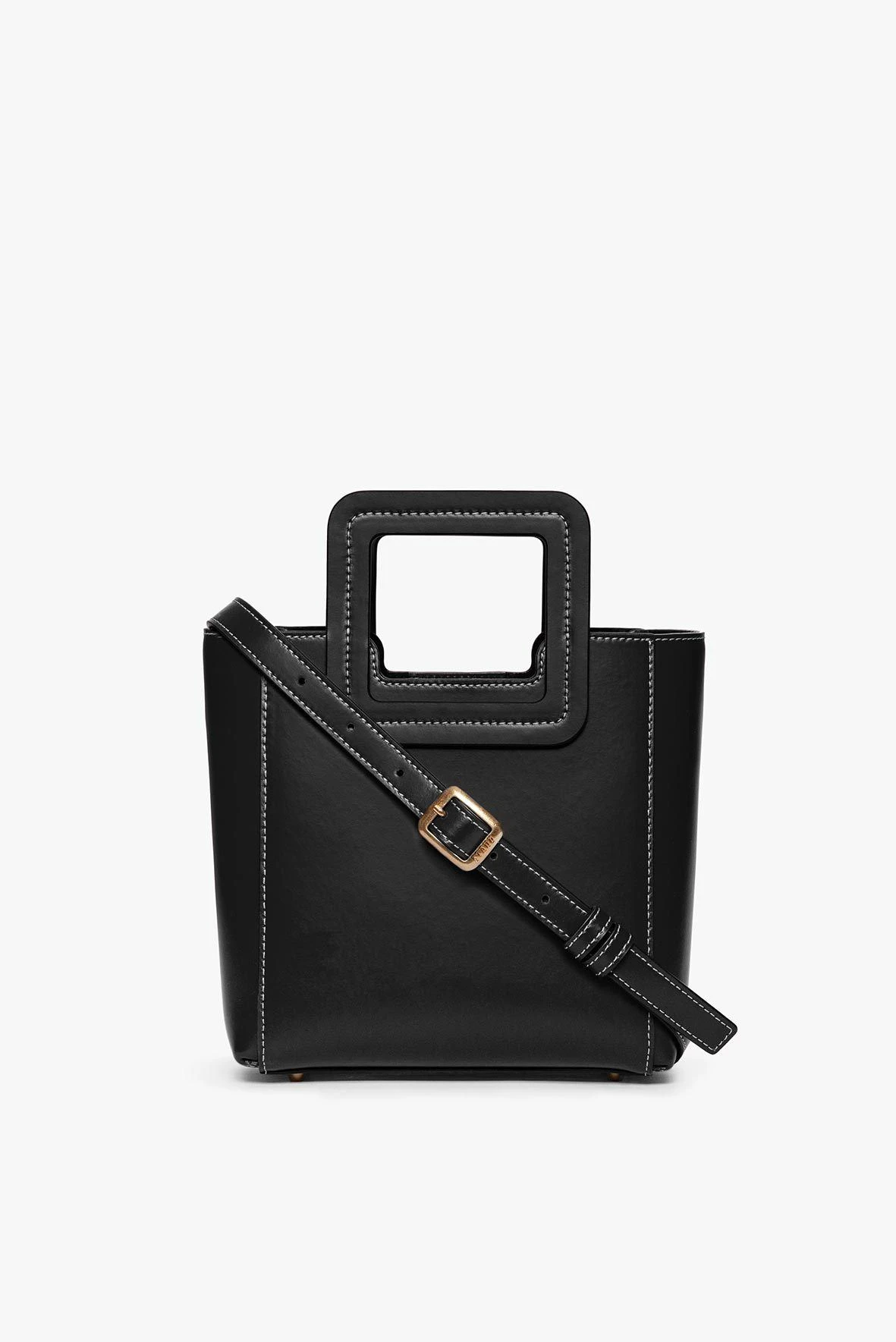 MINI SHIRLEY LEATHER BAG | BLACK 1 MINI SHIRLEY LEATHER BAG | BLACK