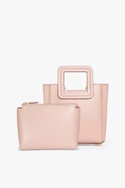 MINI SHIRLEY LEATHER BAG | BLUSH 12 MINI SHIRLEY LEATHER BAG | BLUSH -Fashion Shop STAUD MINI SHIRLEY BLUSH RESORT20 3