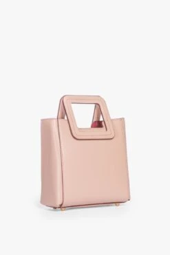 MINI SHIRLEY LEATHER BAG | BLUSH 15 MINI SHIRLEY LEATHER BAG | BLUSH -Fashion Shop STAUD MINI SHIRLEY BLUSH RESORT20 4