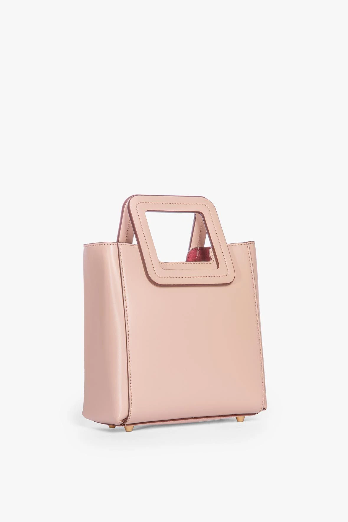 MINI SHIRLEY LEATHER BAG | BLUSH 6 MINI SHIRLEY LEATHER BAG | BLUSH - Image 6