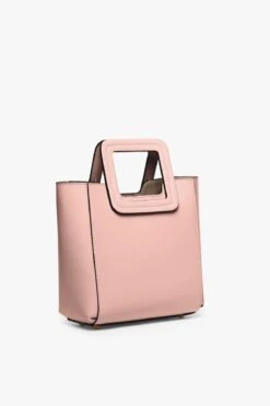 MINI SHIRLEY LEATHER BAG | DARK BLUSH -Fashion Shop STAUD MINI SHIRLEY DARK BLUSH CALF NAPPA SPRING 21 4